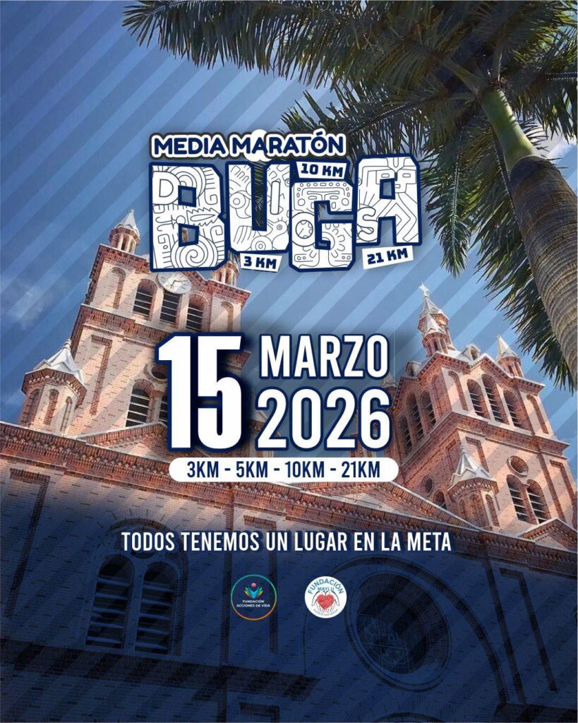 Material de Promoción Media Maratón de Buga 2026